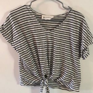 Impeccable Pig Front-tie top